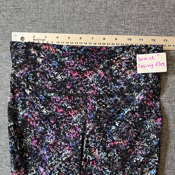 Lululemon Base Pace High Rise Tight Leggings - Women's Size 6 - Blossom Multi - Picture 7 of 10